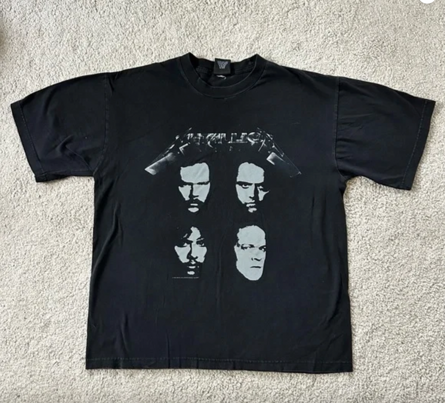 Vintage 1994 Metallica 4 Faces Band Tee